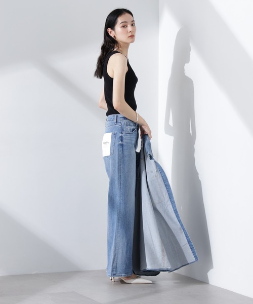 「Healthy denim」 デニムパンツ 23 ライトブルー レディース_画像4