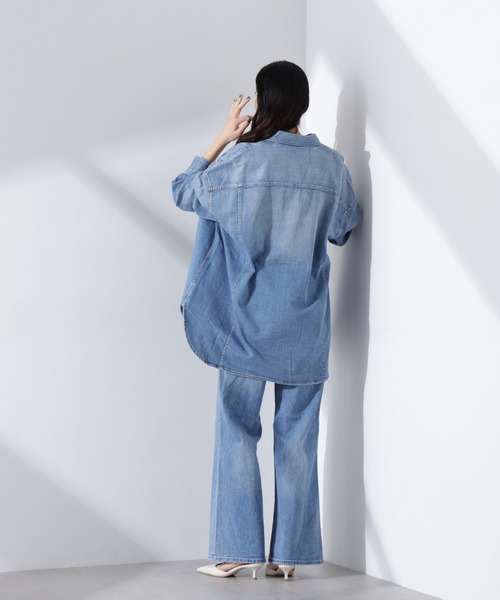 「Healthy denim」 デニムパンツ 23 ライトブルー レディース_画像6