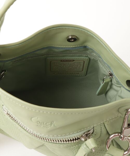 美品 COACH グリーン 2WAY ハンドバッグ COACH（コーチ） 2WAYバッグ - グリーン レディース : ZOZOTOWN Yahoo