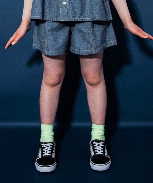 EDWIN（エドウィン） パンツ 「Ou? by EDWIN」デニムフレアショート