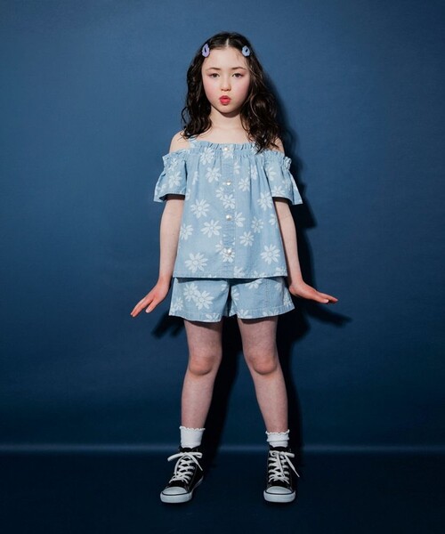 EDWIN（エドウィン） パンツ 「Ou? by EDWIN」デニムフレアショート