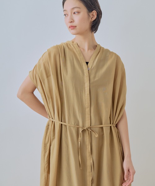 「Kelen」 半袖ブラウス M オレンジ レディース_画像2