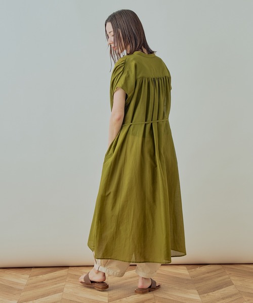 「Kelen」 半袖ブラウス M オレンジ レディース_画像5