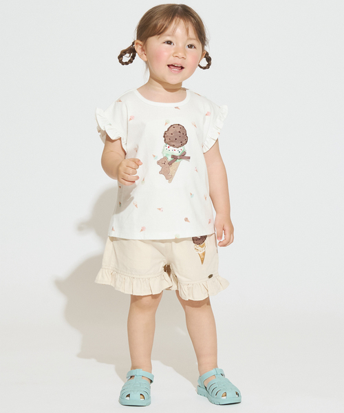 tシャツ 「サーティワン アイスクリーム」「接触冷感」グラフィック半袖Tシャツ キッズ 子供服 女の子 | petit main | 15