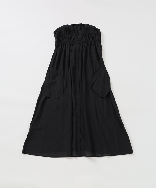 ワンピース 「S/Mサイズ展開」手洗い可 / ボイルタックワンピースの画像
