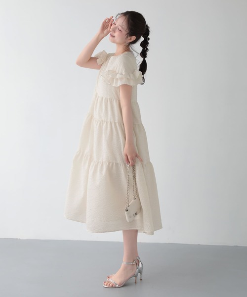 Fit more（フィットモア） パーティードレス ワンピース 夏 ジャガード