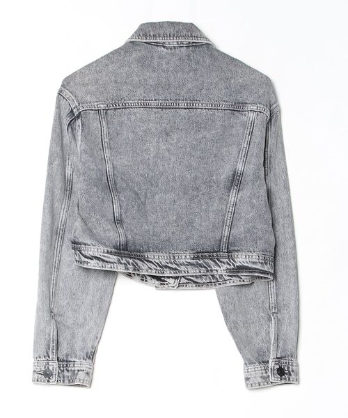 ALLSAINTS（オールセインツ） デニムジャケット 8 グレー系その他 