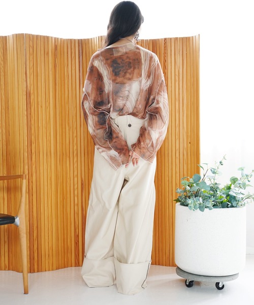 「Aphlotus」 カーゴパンツ LARGE ブラック メンズ_画像7