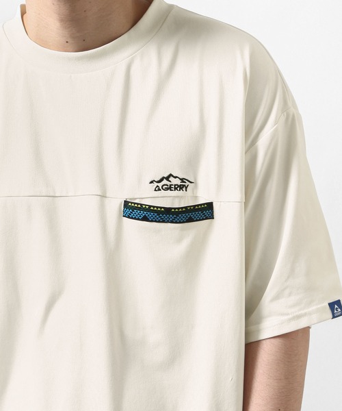 「GERRY」 半袖Tシャツ LARGE カーキ メンズ_画像5