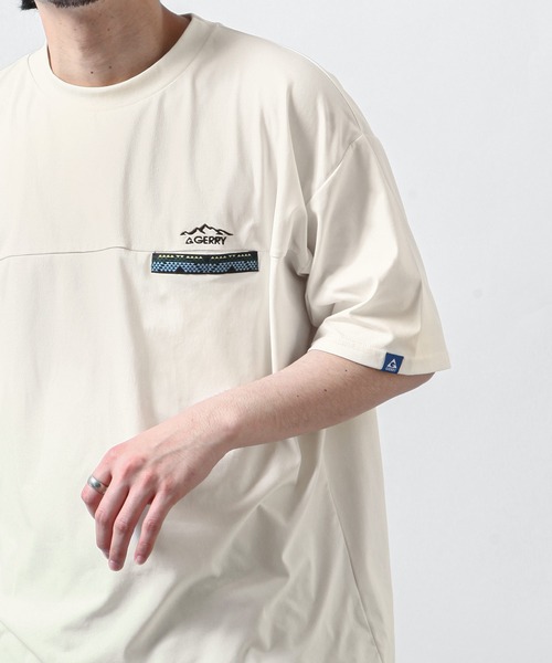 「GERRY」 半袖Tシャツ LARGE カーキ メンズ_画像6