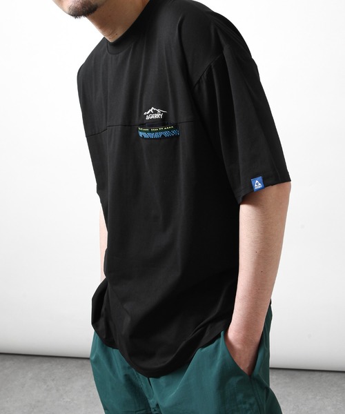 「GERRY」 半袖Tシャツ LARGE カーキ メンズ_画像9