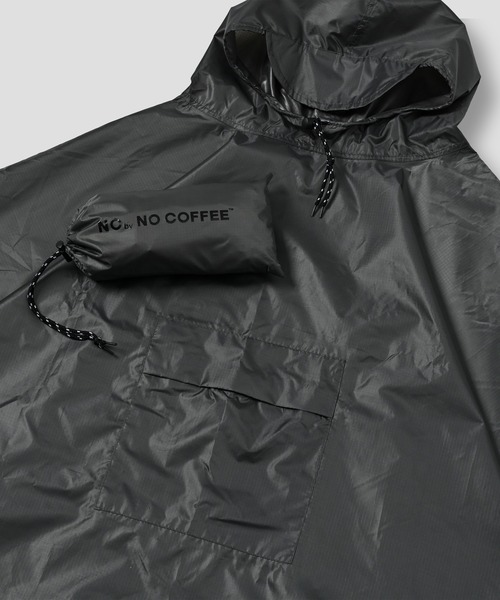 NO COFFEE（ノーコーヒー） カッパ レインコート カッパ パッカブル