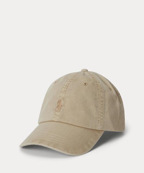 POLO RALPH LAUREN メンズ帽子（色：ブラウン系）｜ファッション