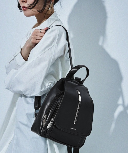 「HUNDRED」 リュック ONE SIZE ブラック レディース_画像2