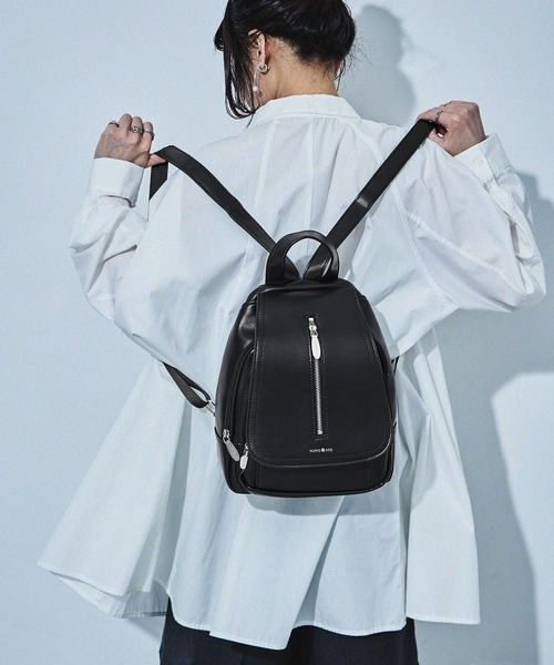 「HUNDRED」 リュック ONE SIZE ブラック レディース_画像4