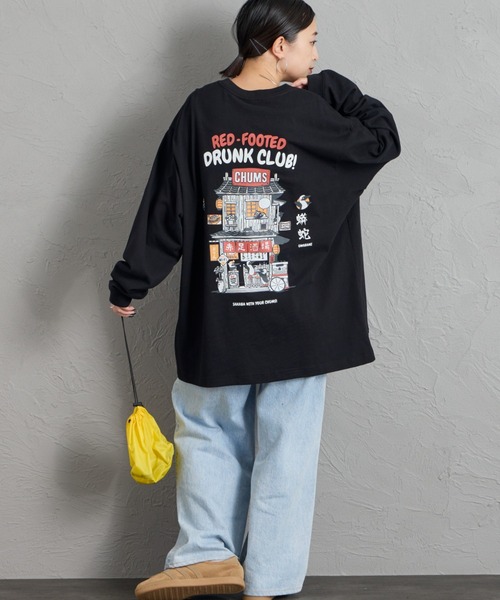 ちゃむ CHUMS（チャムス） tシャツ 「WEB限定」「CHUMS/チャムス」 AKAASHI