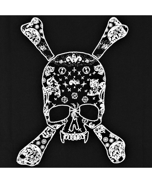 Roen（ロエン） tシャツ PAISLEY HEART SKULL S/S TEE メンズ