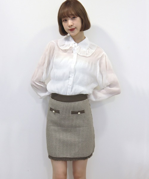 スカート Titty Co Petit チェックジャガードスカート Zozotown Paypayモール店 通販 Paypayモール