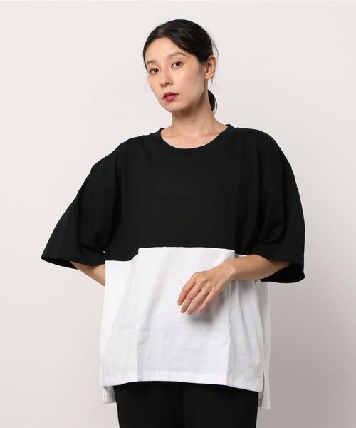【720】バック切り替えTシャツ