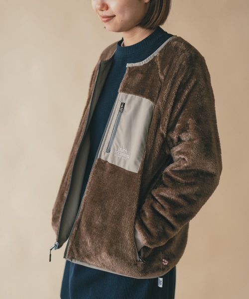 gym master（ジムマスター） ブルゾン アウター リバーシブルボアx