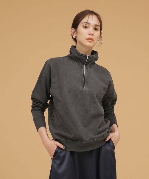 Odub トレーナー スウェット Odub/別注 ハーフZIPスウェット