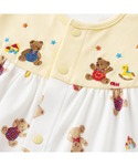 ベビー服 ロンパース ミキハウスベアツーウェイオールの詳細画像1