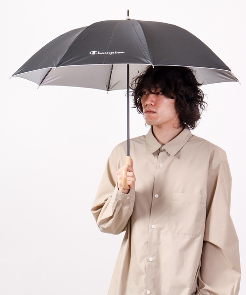 Champion（チャンピオン） 傘 晴雨兼用無地50ショート手開傘 メンズ