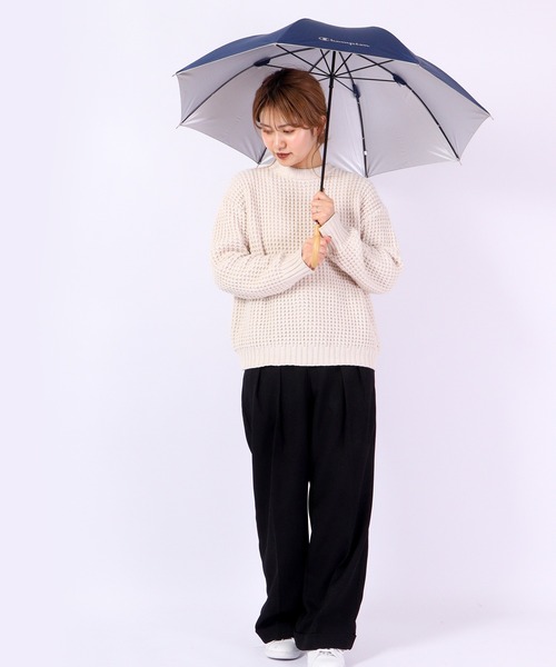 Champion（チャンピオン） 傘 晴雨兼用無地50ショート手開傘 メンズ