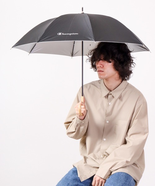Champion（チャンピオン） 傘 晴雨兼用無地50ショート手開傘 メンズ