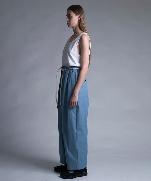 my beautiful landlet パンツ 「my landlet」 TUCK WIDE PANTS