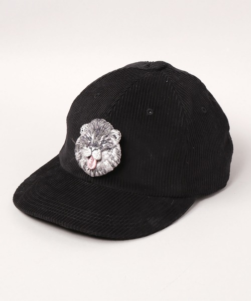 CA4LA カシラ GAO CAP 黒 コーデュロイ CA4LA キャップ 帽子 GAO-CAP メンズ レディース : ZOZOTOWN