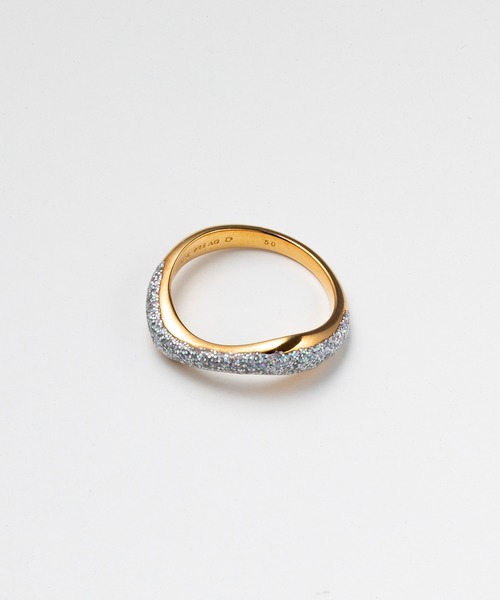 指輪 リング MARIA BLACK Aura Opal Glitter Ring Gold HP マリアブラック シルバー925 リング レディースの画像