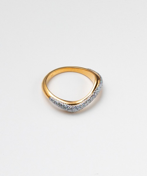 指輪 リング MARIA BLACK Aura Opal Glitter Ring Gold HP マリアブラック シルバー925 リング レディースの画像