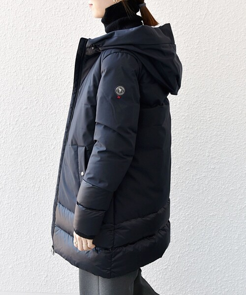 SHIPS any ダウン ダウンジャケット CAPE HORN: CANDELARIA ロング