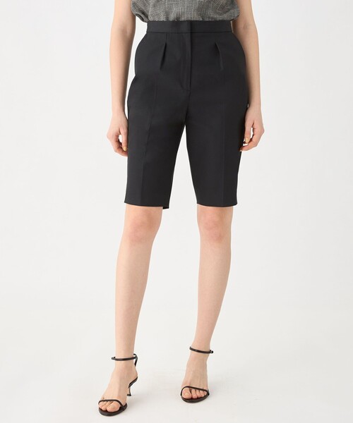Ballsey パンツ コンパクトクロスストレッチ タイトバミューダ
