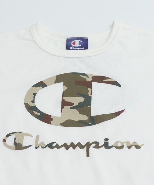 tシャツ Tシャツ キッズ champion / チャンピオン 迷彩ロゴ 半袖Tシャツ｜zozo｜09