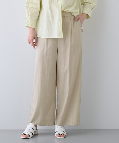 【美品】 INDIVI パンツス ーツM INDIVI パンツ 新色登場！「雑誌掲載/褒められパンツ／洗える