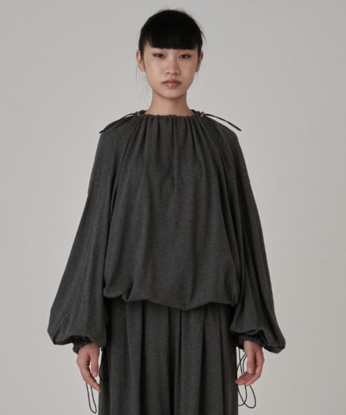 tシャツ COUP DE FOUDRE gather pullover レディース COUPDEFOUDRE tシャツ COUP DE FOUDRE gather pullover