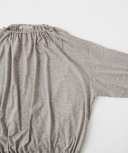 tシャツ COUP DE FOUDRE gather pullover レディース COUPDEFOUDRE tシャツ COUP DE FOUDRE gather pullover