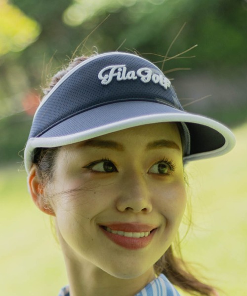 FILA GOLF サンバイザー 「FILA GOLF/フィラゴルフ」レディースサン