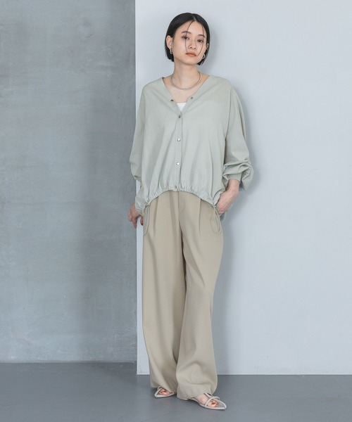 A part by ドロストBIG Vカーディガン A part by｜ドロストビッグVカーディガン | Rakuten Fashion