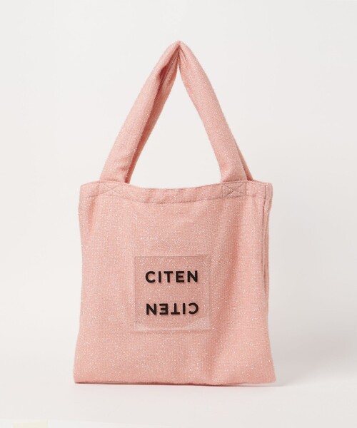 CITEN（シテン） トートバッグ 大きめ クリア 「CITEN」キラキラクリア