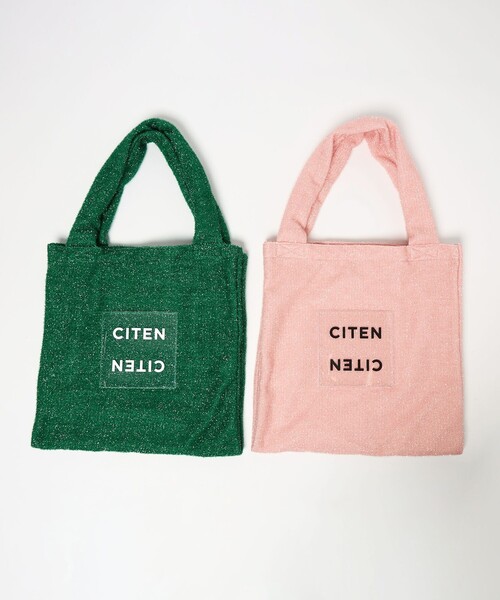 CITEN（シテン） トートバッグ 「CITEN」キラキラクリアロゴトート