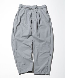CAHLUMN/カウラム　リネンジムテーパードパンツ　ネイビー　L CAHLUMN/カウラム Linen Gym Tapered Pant 1.1/リネン ジム