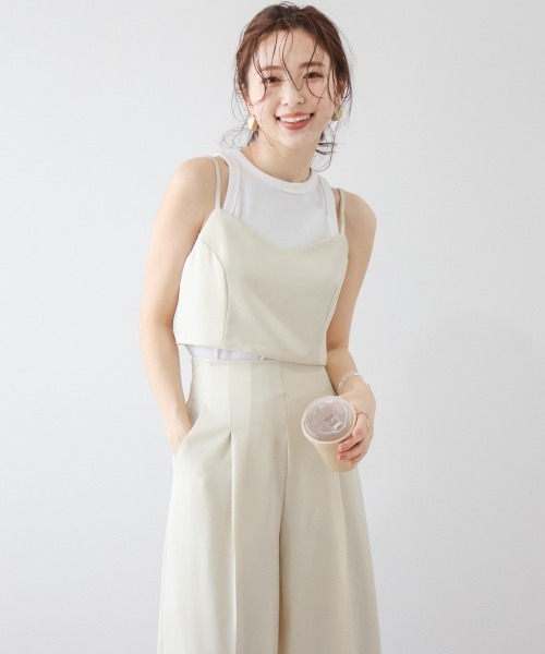 ビスチェ+パンツセットアップ レディース FREAK'S STORE/マルチウェイ ビスチェ 付き セットアップ