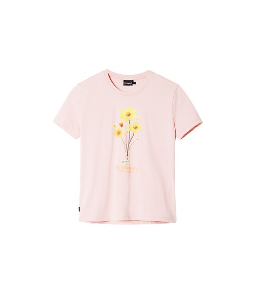 Desigual（デシグアル） ブラウス シャツ 花柄の半袖Tシャツ 