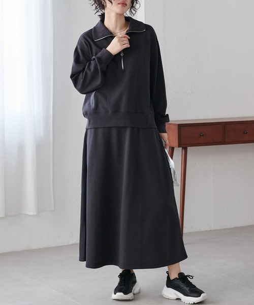tシャツ ＨＳ毛玉になりにくい！ジップセットアップ レディース