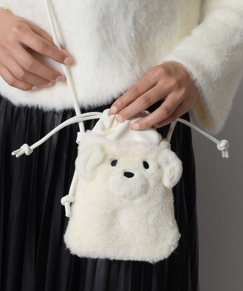 Flowering（フラワーリング） ショルダーバッグ バッグ もふもふ