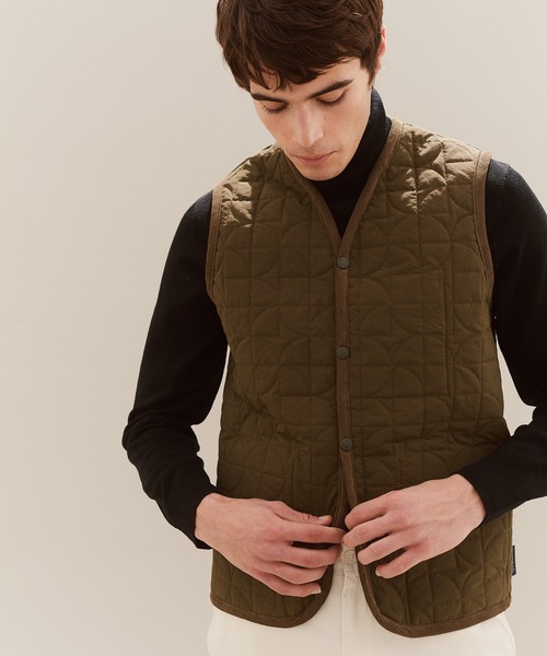 LAVENHAM（ラベンハム） ベスト ジレ Nylon Mix Dublin Mens