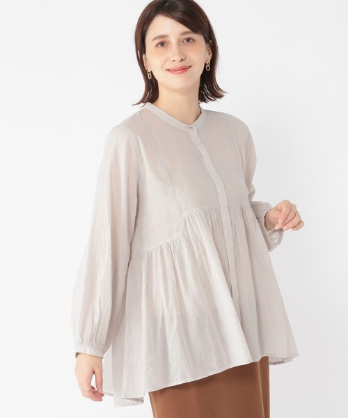 Brocante ギャザーブラウス シフォンギャザーブラウス｜martinique（マルティニーク）｜商品